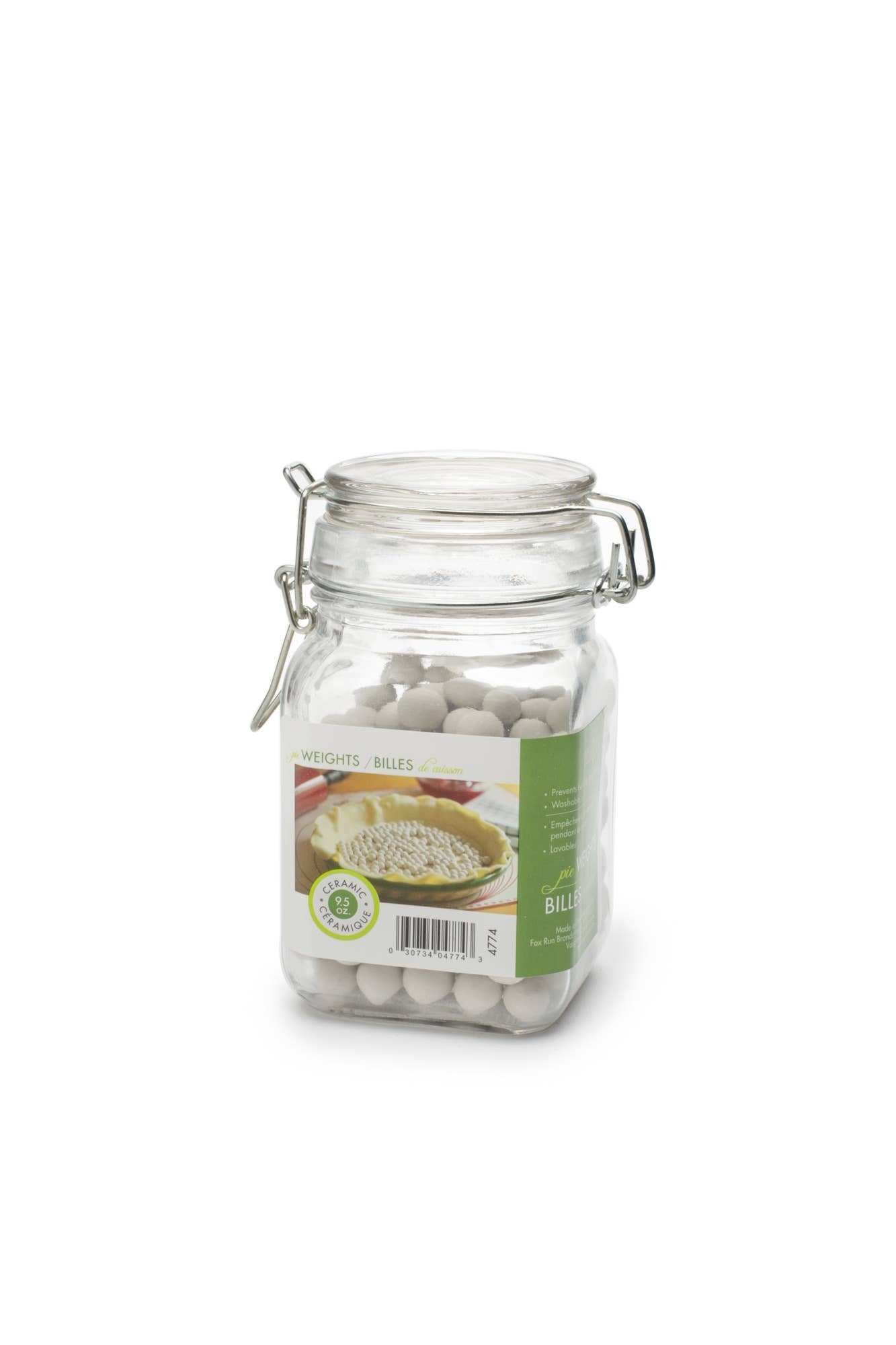 Ceramic Pie Weights with Mason Jar Sweeterson Farms, LLC
