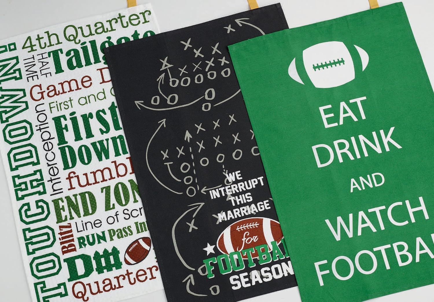 Football Kitchen Towels Sweeterson Farms, LLC